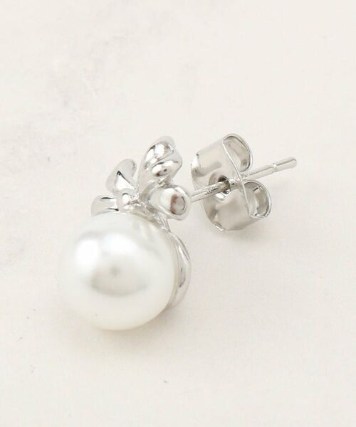 Couture Brooch / クチュールブローチ ピアス・イヤリング | リボンパール調ピアス | 詳細2