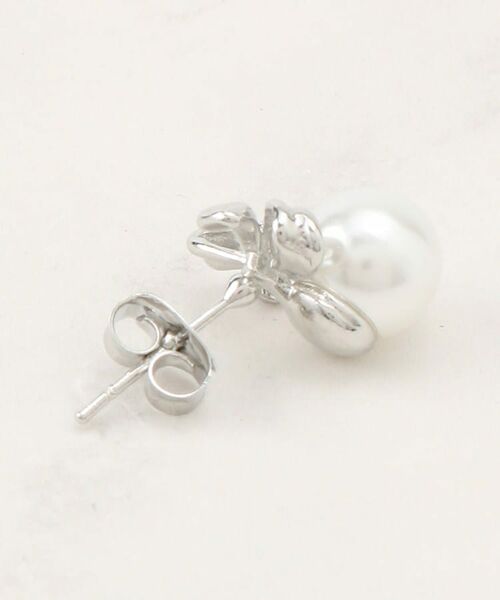 Couture Brooch / クチュールブローチ ピアス・イヤリング | リボンパール調ピアス | 詳細3