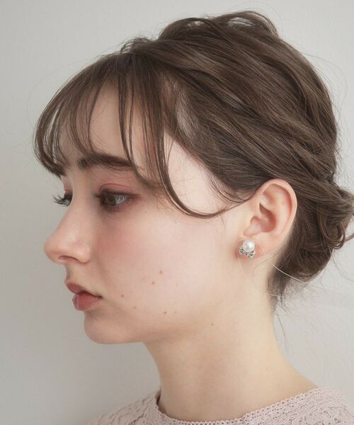 Couture Brooch / クチュールブローチ ピアス・イヤリング | リボンパール調ピアス | 詳細5