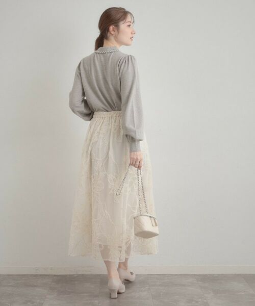 Couture Brooch / クチュールブローチ ニット・セーター | パール調衿ニット | 詳細13