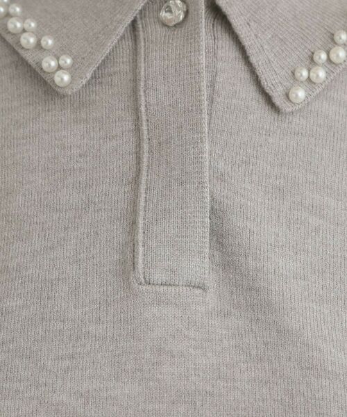 Couture Brooch / クチュールブローチ ニット・セーター | パール調衿ニット | 詳細14