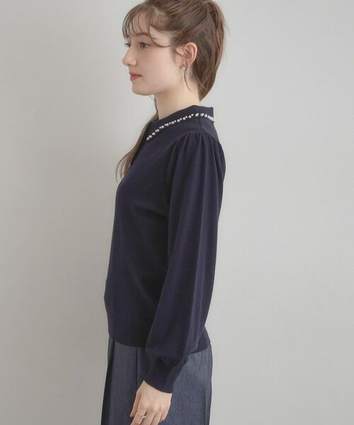 Couture Brooch / クチュールブローチ ニット・セーター | パール調衿ニット | 詳細23