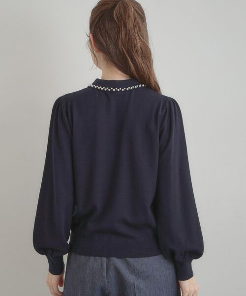 Couture Brooch / クチュールブローチ ニット・セーター | パール調衿ニット | 詳細24