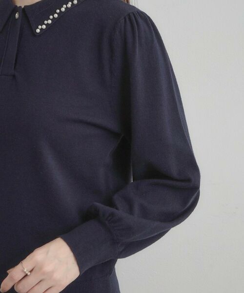 Couture Brooch / クチュールブローチ ニット・セーター | パール調衿ニット | 詳細26