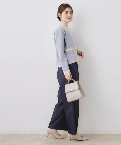 Couture Brooch / クチュールブローチ カーディガン・ボレロ | 配色総針カーディ | 詳細16