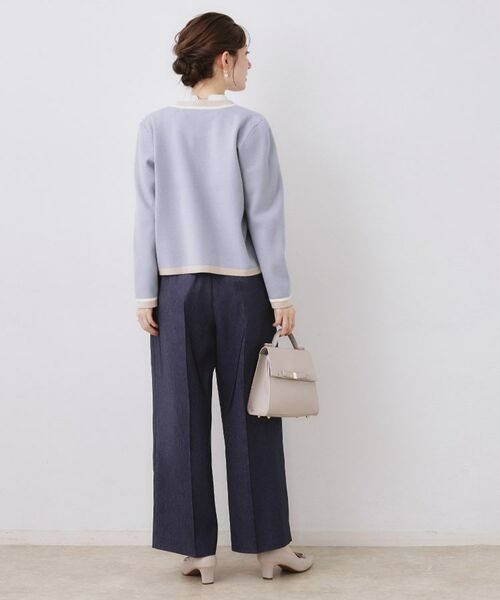 Couture Brooch / クチュールブローチ カーディガン・ボレロ | 配色総針カーディ | 詳細17