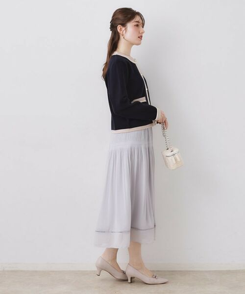 Couture Brooch / クチュールブローチ カーディガン・ボレロ | 配色総針カーディ | 詳細25