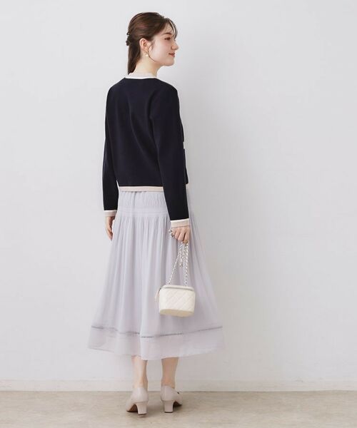 Couture Brooch / クチュールブローチ カーディガン・ボレロ | 配色総針カーディ | 詳細26