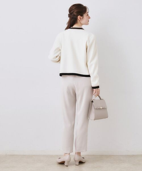 Couture Brooch / クチュールブローチ カーディガン・ボレロ | 配色総針カーディ | 詳細8