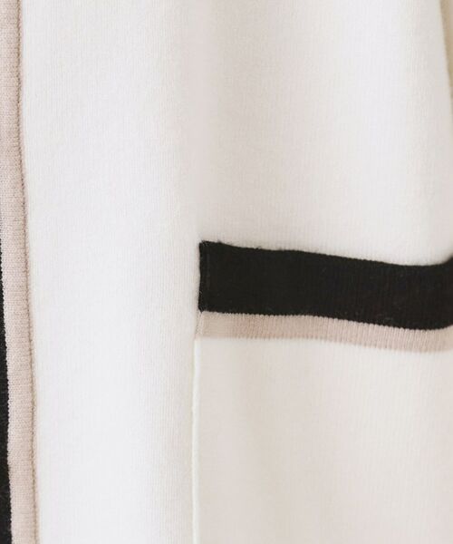 Couture Brooch / クチュールブローチ カーディガン・ボレロ | 配色総針カーディ | 詳細9