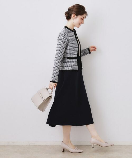 Couture Brooch / クチュールブローチ カーディガン・ボレロ | ラメツイードニットジャケット | 詳細18