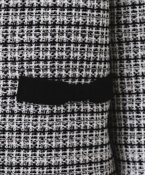 Couture Brooch / クチュールブローチ カーディガン・ボレロ | ラメツイードニットジャケット | 詳細20