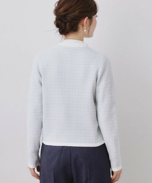 Couture Brooch / クチュールブローチ カーディガン・ボレロ | ラメツイードニットジャケット | 詳細30