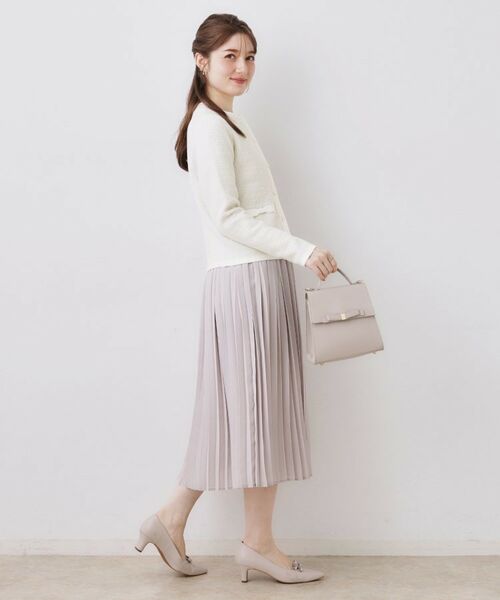 Couture Brooch / クチュールブローチ カーディガン・ボレロ | ラメツイードニットジャケット | 詳細5