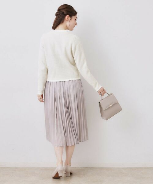 Couture Brooch / クチュールブローチ カーディガン・ボレロ | ラメツイードニットジャケット | 詳細6