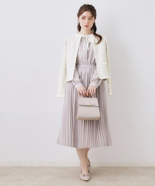 Couture Brooch / クチュールブローチ カーディガン・ボレロ | ラメツイードニットジャケット | 詳細7