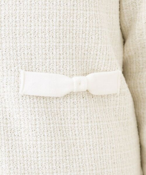 Couture Brooch / クチュールブローチ カーディガン・ボレロ | ラメツイードニットジャケット | 詳細9