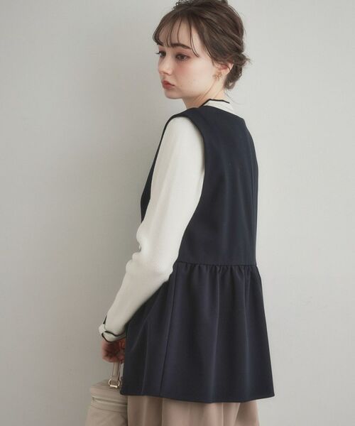 Couture Brooch / クチュールブローチ ベスト | TRダブルクロスジレ | 詳細10