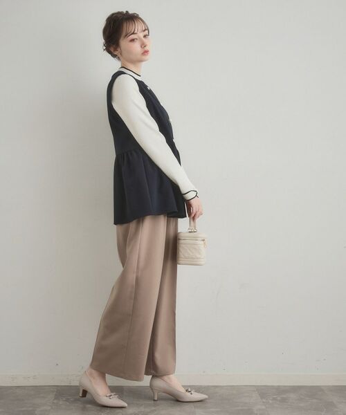 Couture Brooch / クチュールブローチ ベスト | TRダブルクロスジレ | 詳細12