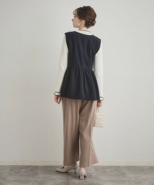 Couture Brooch / クチュールブローチ ベスト | TRダブルクロスジレ | 詳細13