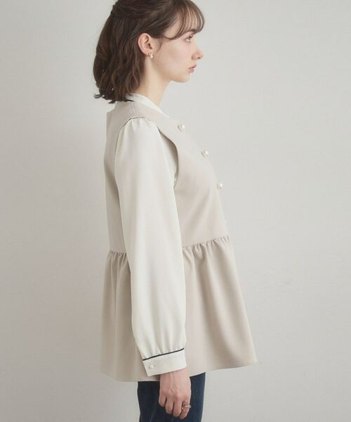 Couture Brooch / クチュールブローチ ベスト | TRダブルクロスジレ | 詳細16