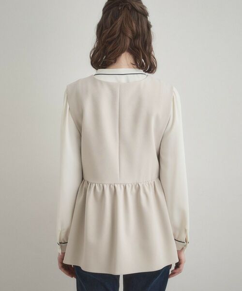 Couture Brooch / クチュールブローチ ベスト | TRダブルクロスジレ | 詳細17