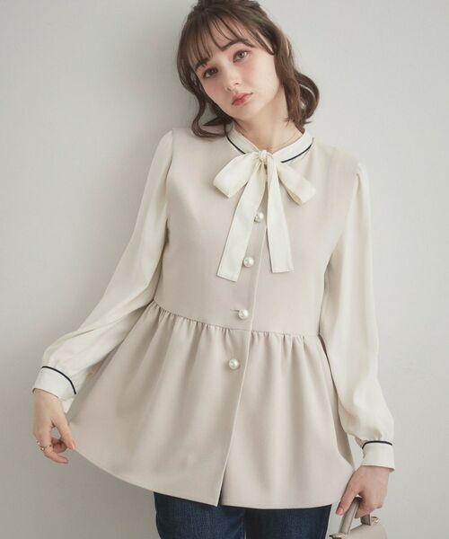 Couture Brooch / クチュールブローチ ベスト | TRダブルクロスジレ | 詳細2