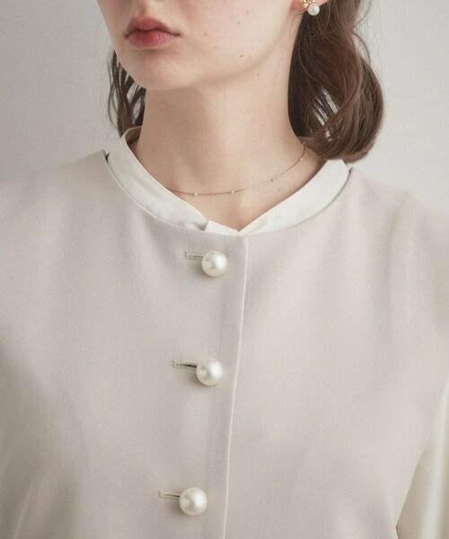 Couture Brooch / クチュールブローチ ベスト | 【ハレの日・通勤】TRダブルクロスジレ | 詳細22