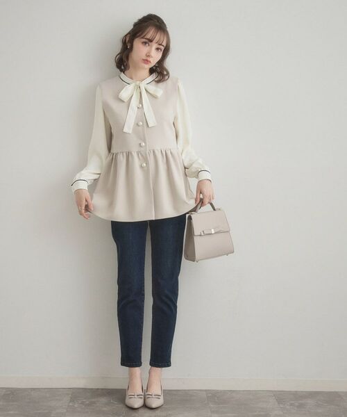 Couture Brooch / クチュールブローチ ベスト | TRダブルクロスジレ | 詳細5