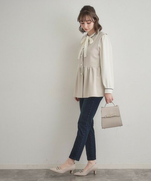 Couture Brooch / クチュールブローチ ベスト | TRダブルクロスジレ | 詳細6