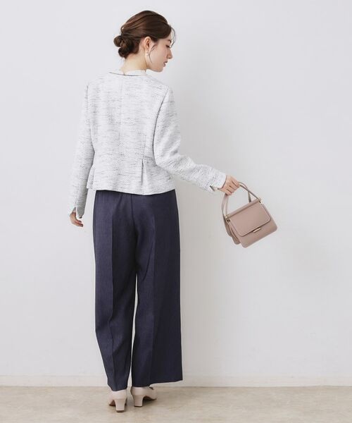 Couture Brooch / クチュールブローチ ノーカラージャケット | カルゼスラブツイードジャケット | 詳細16