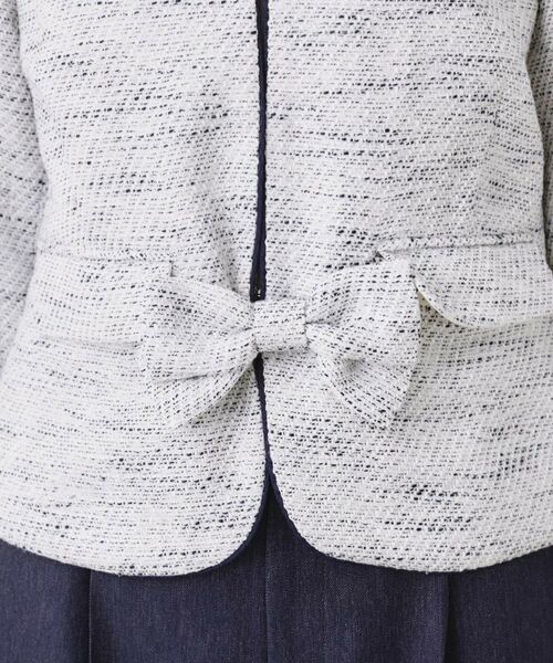 Couture Brooch / クチュールブローチ ノーカラージャケット | カルゼスラブツイードジャケット | 詳細25