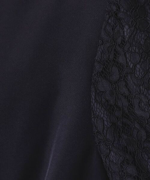 Couture Brooch / クチュールブローチ ロング・マキシ丈ワンピース | レース袖タックフレアワンピース | 詳細18