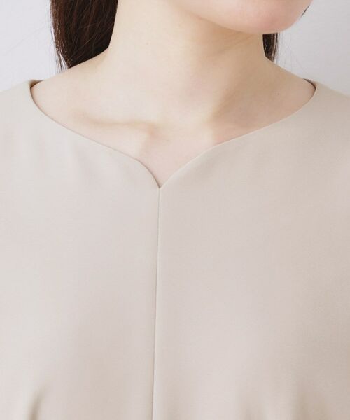 Couture Brooch / クチュールブローチ ロング・マキシ丈ワンピース | レース袖タックフレアワンピース | 詳細22