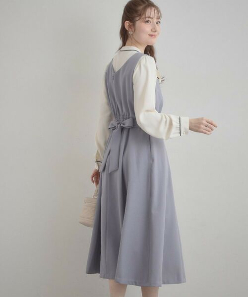 Couture Brooch / クチュールブローチ ロング・マキシ丈ワンピース | ハートネック フレアージャンスカ | 詳細11