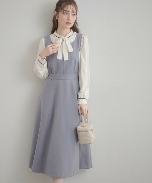 Couture Brooch / クチュールブローチ ロング・マキシ丈ワンピース | ハートネック フレアージャンスカ | 詳細12