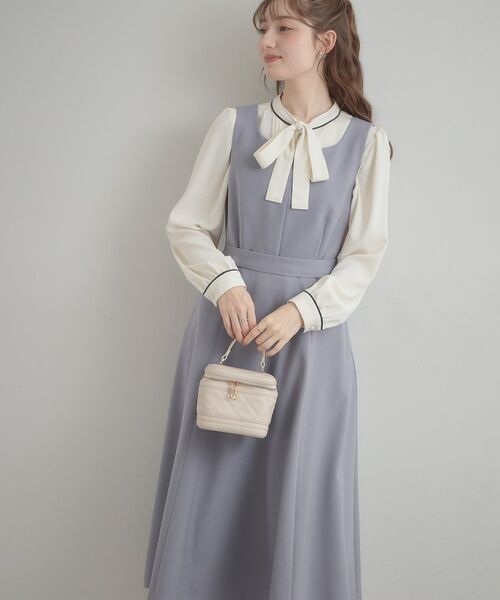 Couture Brooch / クチュールブローチ ロング・マキシ丈ワンピース | ハートネック フレアージャンスカ | 詳細13