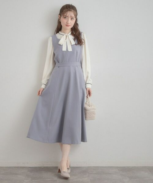 Couture Brooch / クチュールブローチ ロング・マキシ丈ワンピース | ハートネック フレアージャンスカ | 詳細15