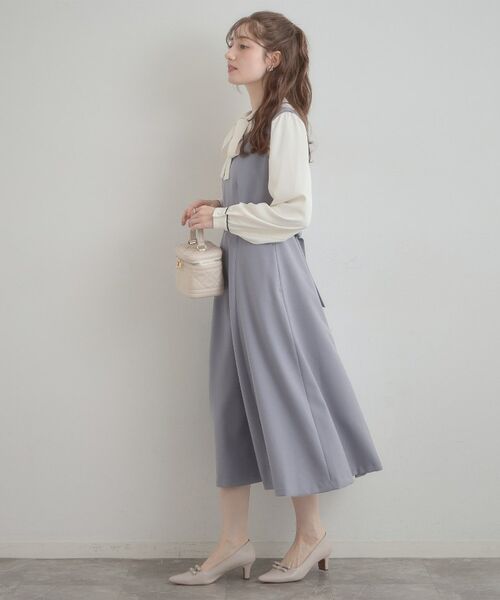 Couture Brooch / クチュールブローチ ロング・マキシ丈ワンピース | ハートネック フレアージャンスカ | 詳細16