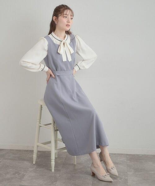 Couture Brooch / クチュールブローチ ロング・マキシ丈ワンピース | ハートネック フレアージャンスカ | 詳細17