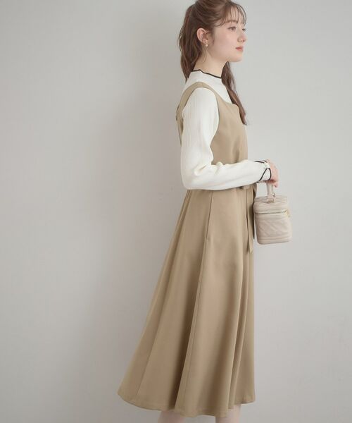 Couture Brooch / クチュールブローチ ロング・マキシ丈ワンピース | ハートネック フレアージャンスカ | 詳細2