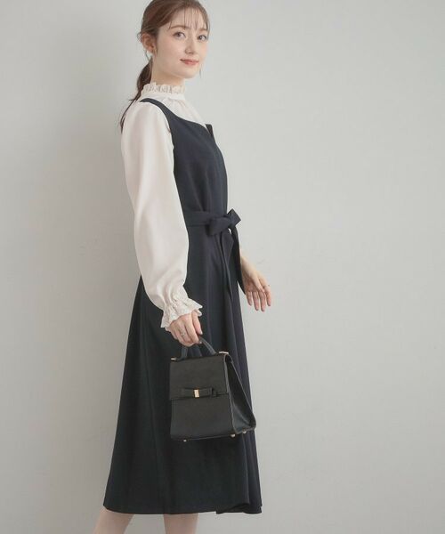 Couture Brooch / クチュールブローチ ロング・マキシ丈ワンピース | ハートネック フレアージャンスカ | 詳細20