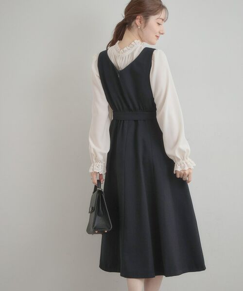 Couture Brooch / クチュールブローチ ロング・マキシ丈ワンピース | ハートネック フレアージャンスカ | 詳細21