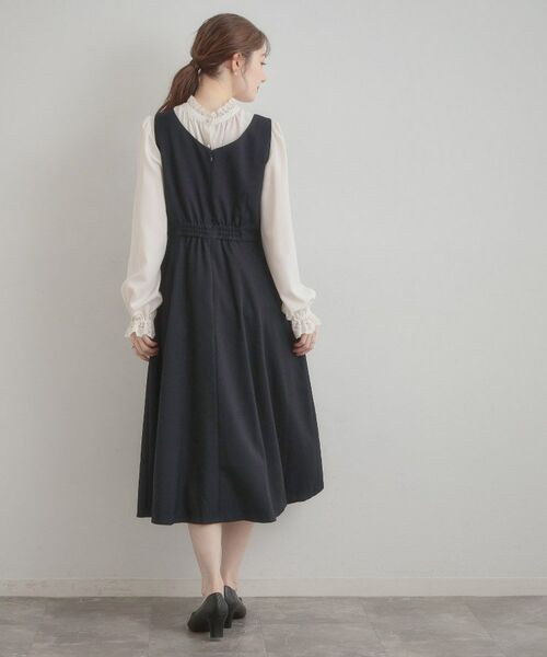 Couture Brooch / クチュールブローチ ロング・マキシ丈ワンピース | ハートネック フレアージャンスカ | 詳細26