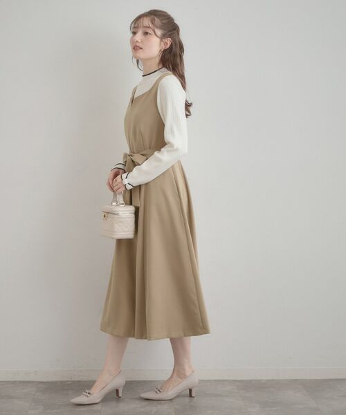 Couture Brooch / クチュールブローチ ロング・マキシ丈ワンピース | ハートネック フレアージャンスカ | 詳細5