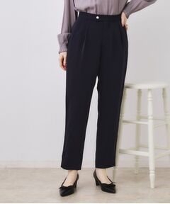 Couture Brooch / クチュールブローチ パンツ | パール調釦テーパードパンツ