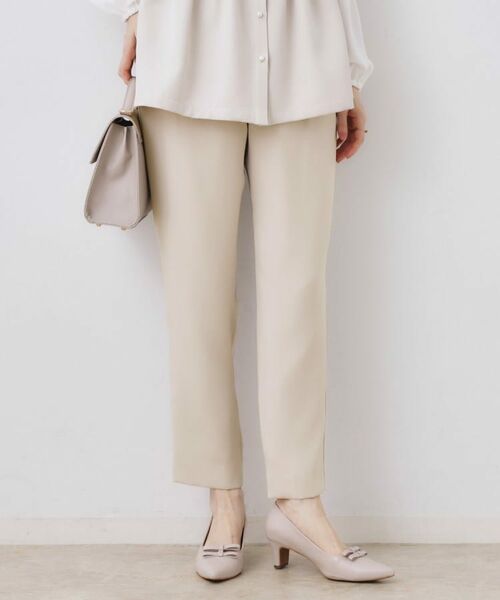 Couture Brooch / クチュールブローチ パンツ | パール調釦テーパードパンツ | 詳細1