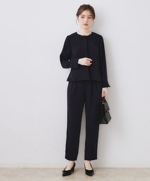 Couture Brooch / クチュールブローチ パンツ | パール調釦テーパードパンツ | 詳細11