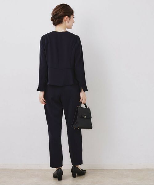 Couture Brooch / クチュールブローチ パンツ | パール調釦テーパードパンツ | 詳細12