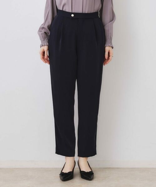 Couture Brooch / クチュールブローチ パンツ | パール調釦テーパードパンツ | 詳細15